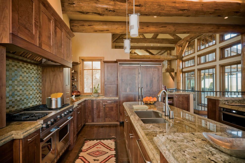 Rustic Look For Kitchen Cabinets