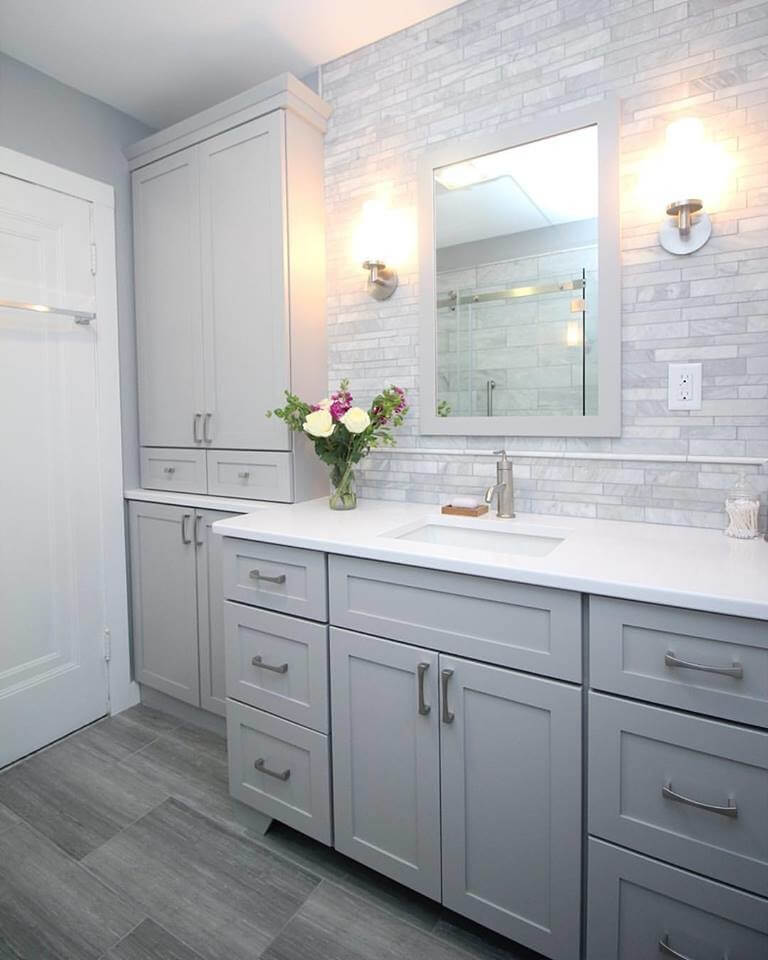 Elegant Cabinetry In Bathroom Vanity
