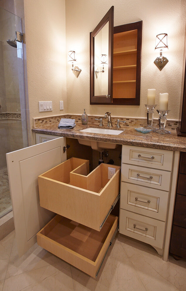 Smart Storage For Bathroom Vanity