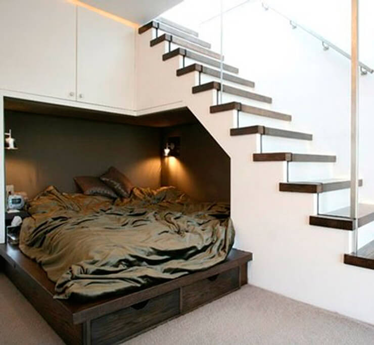 Bedroom Under The Stairs