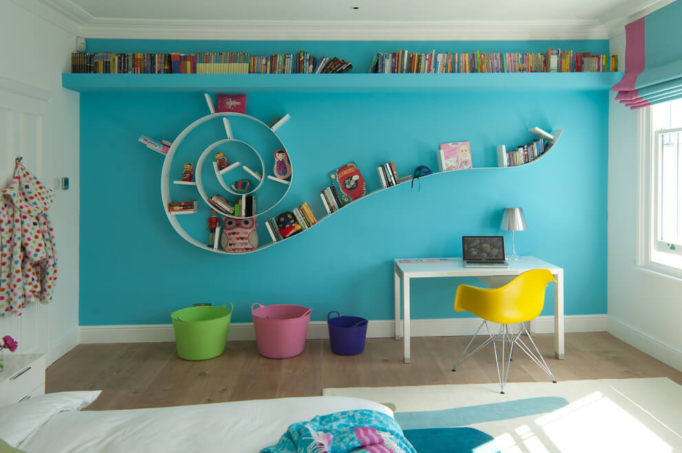 Bookworm Style Bookshelf Design