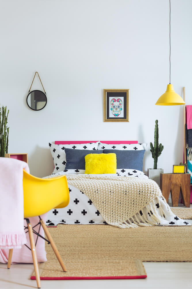 Colorful Accents In Scandinavian Decor