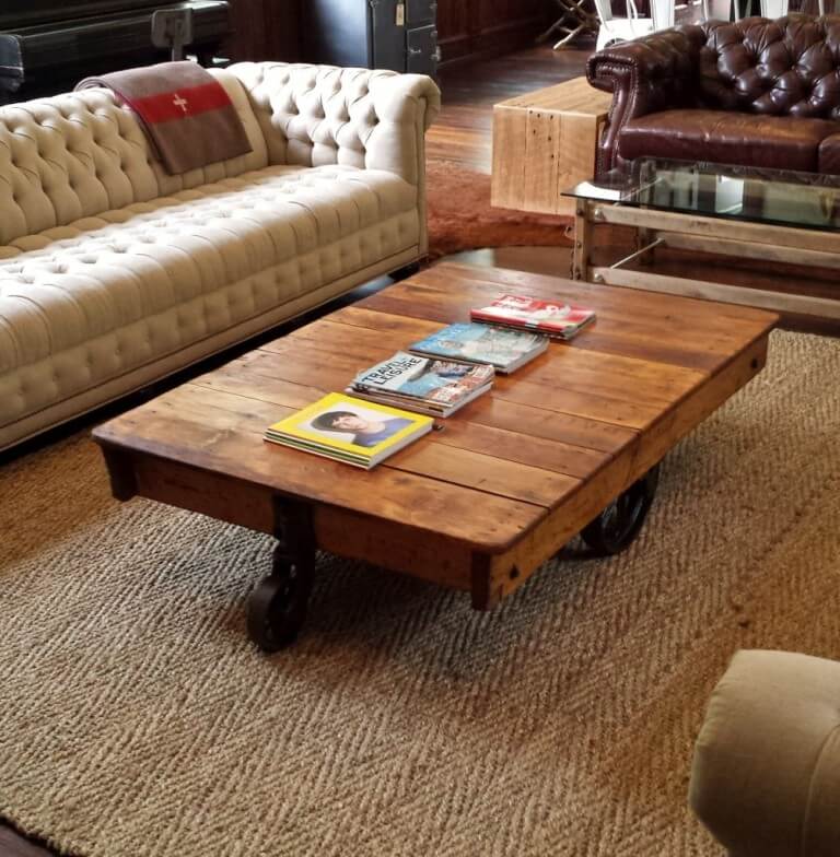 Industrial Coffee Table Design
