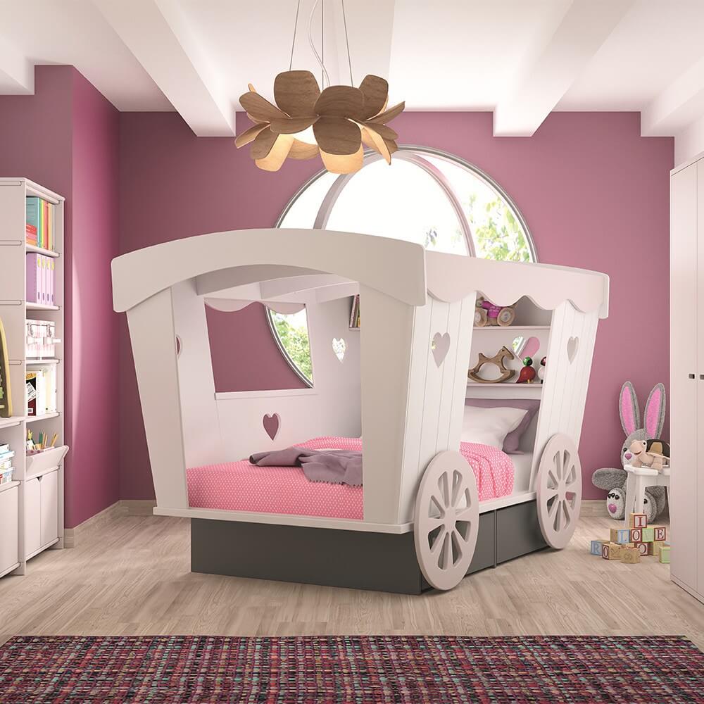 Cute Carriage Bed For Girls