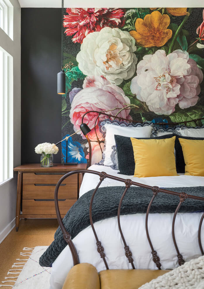 Eclectic Touches In Modern Bedroom