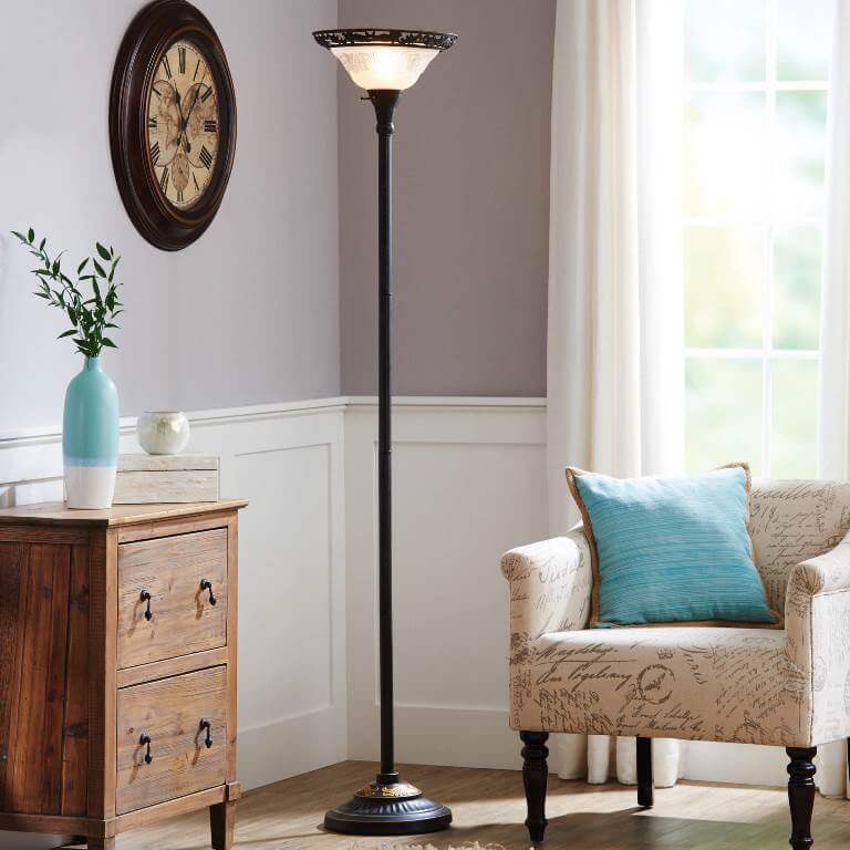 Classic Torchiere Lamp