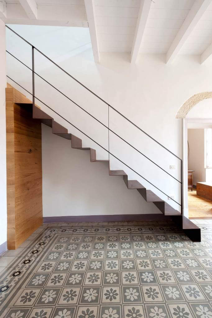 Industrial Style Staircase Design