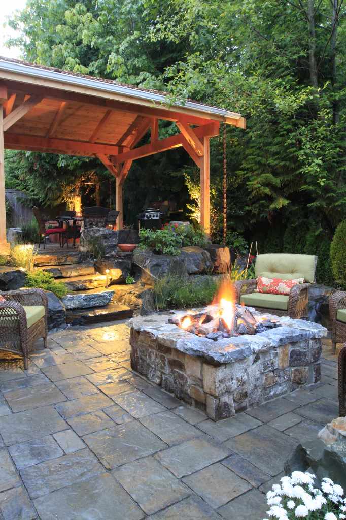 Warm Up The Backyard With Firepits