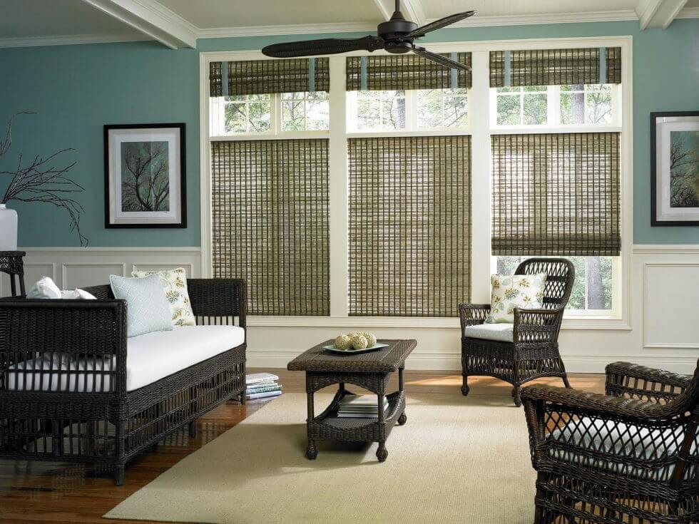 Paint The Blinds To Match Interiors