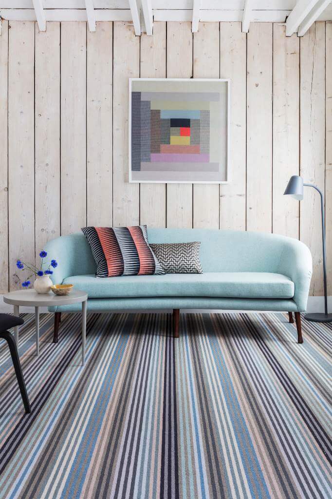 Striped Patterns in Home Carpets