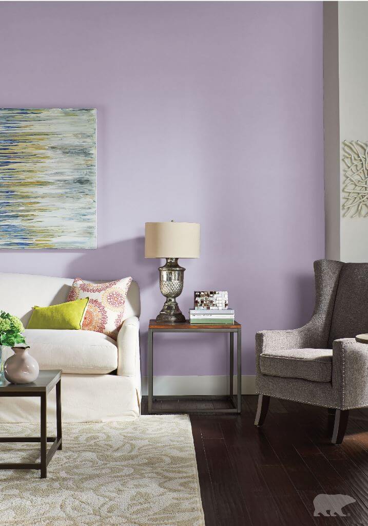 Light Lilac Wall Paint
