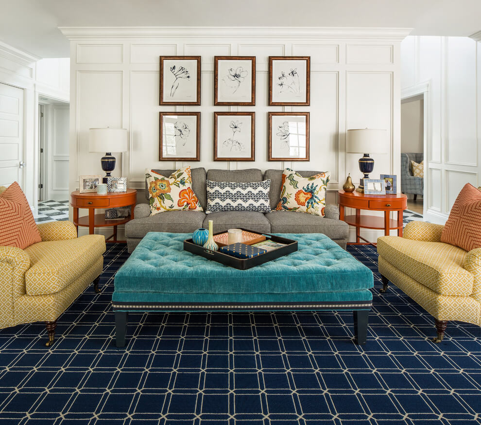Living Room Carpet Color