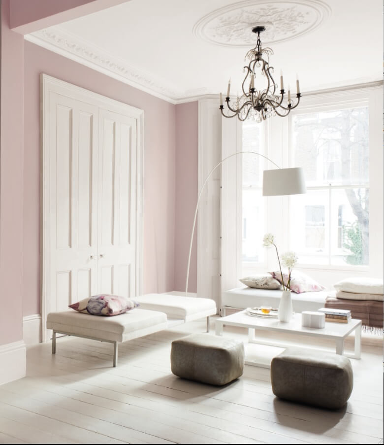 Pale Rose Pink For Walls