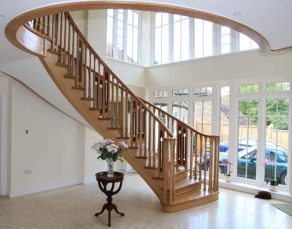 Traditional Wooden Staircase Design